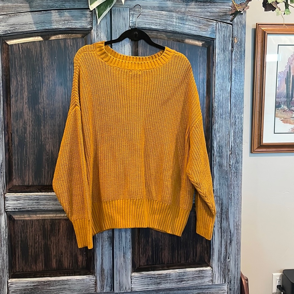 A.N.A a new approach,  sweater, Rusty fall color. Sz 1x